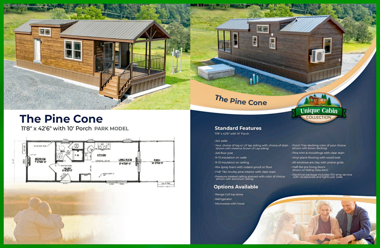 Tiny Home - The Pine Cone Details Tiny Home - The Pine Cone Details