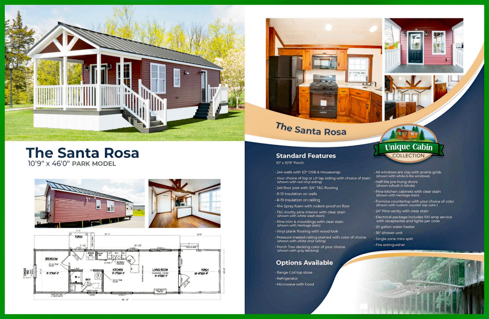 Tiny Home - The Santa Rosa Details Tiny Home - The Santa Rosa Details